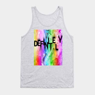 Abstract Colorful Design Tank Top